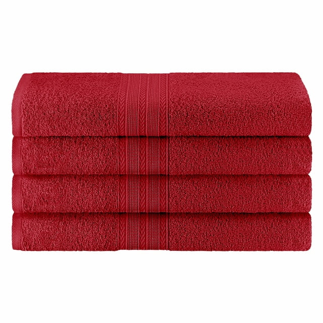 Premium 6-Piece Eco-Friendly Cotton Hand Towel Set - Soft, Absorbent & Sustainable Bath Towels for Kitchen, Bathroom & Gym - Ideal for Home, Spa & Travel Use