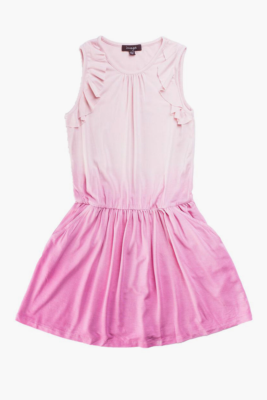Imoga Jill Peony Girls Dress - Floral Print Summer Dress for Toddler & Kids - Perfect for Parties, Playdates & Special Occasions