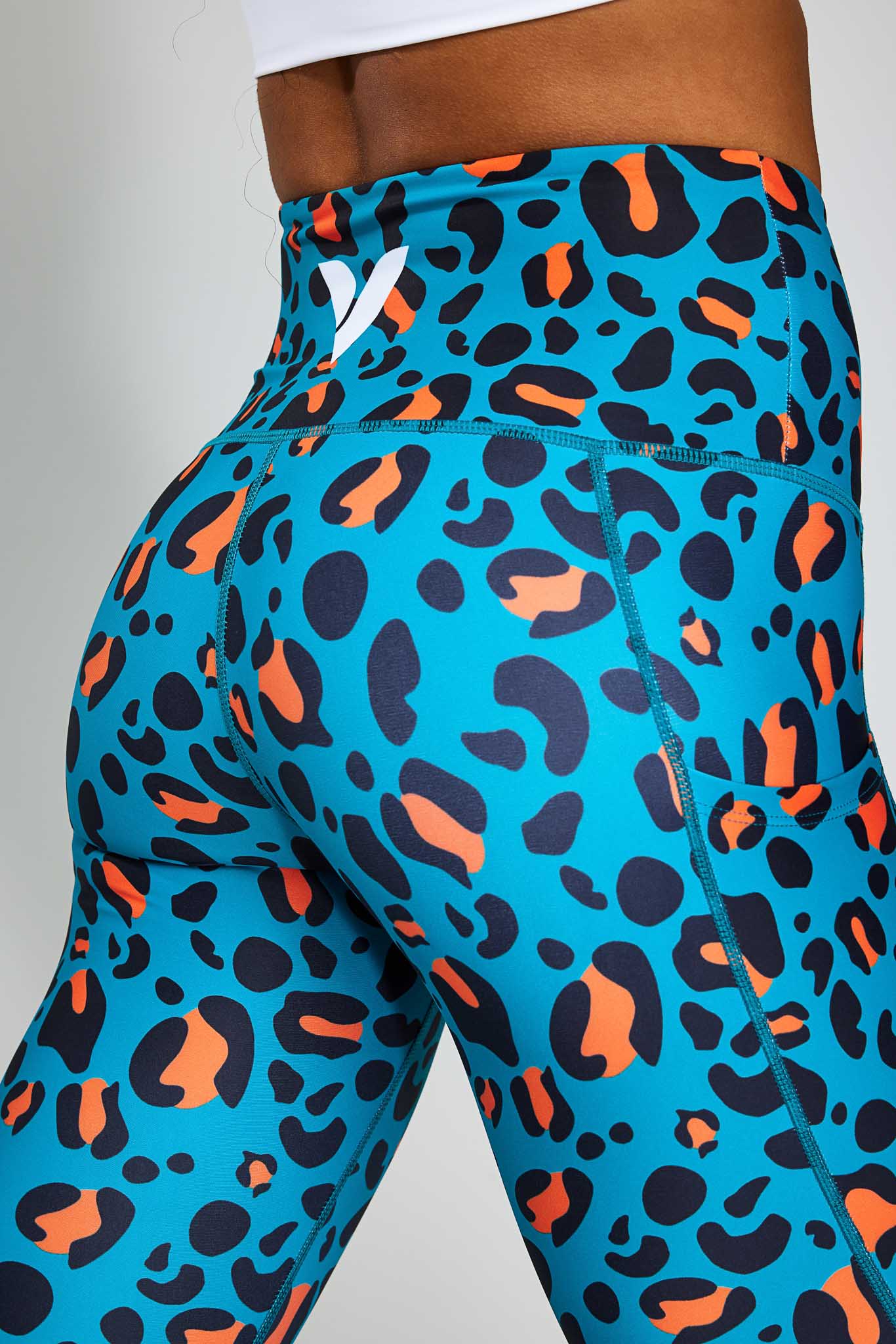Rumble In The Jungle Print Yoga Leggings - High Waisted Workout Pants for Women - Perfect for Gym, Running & Outdoor Activities