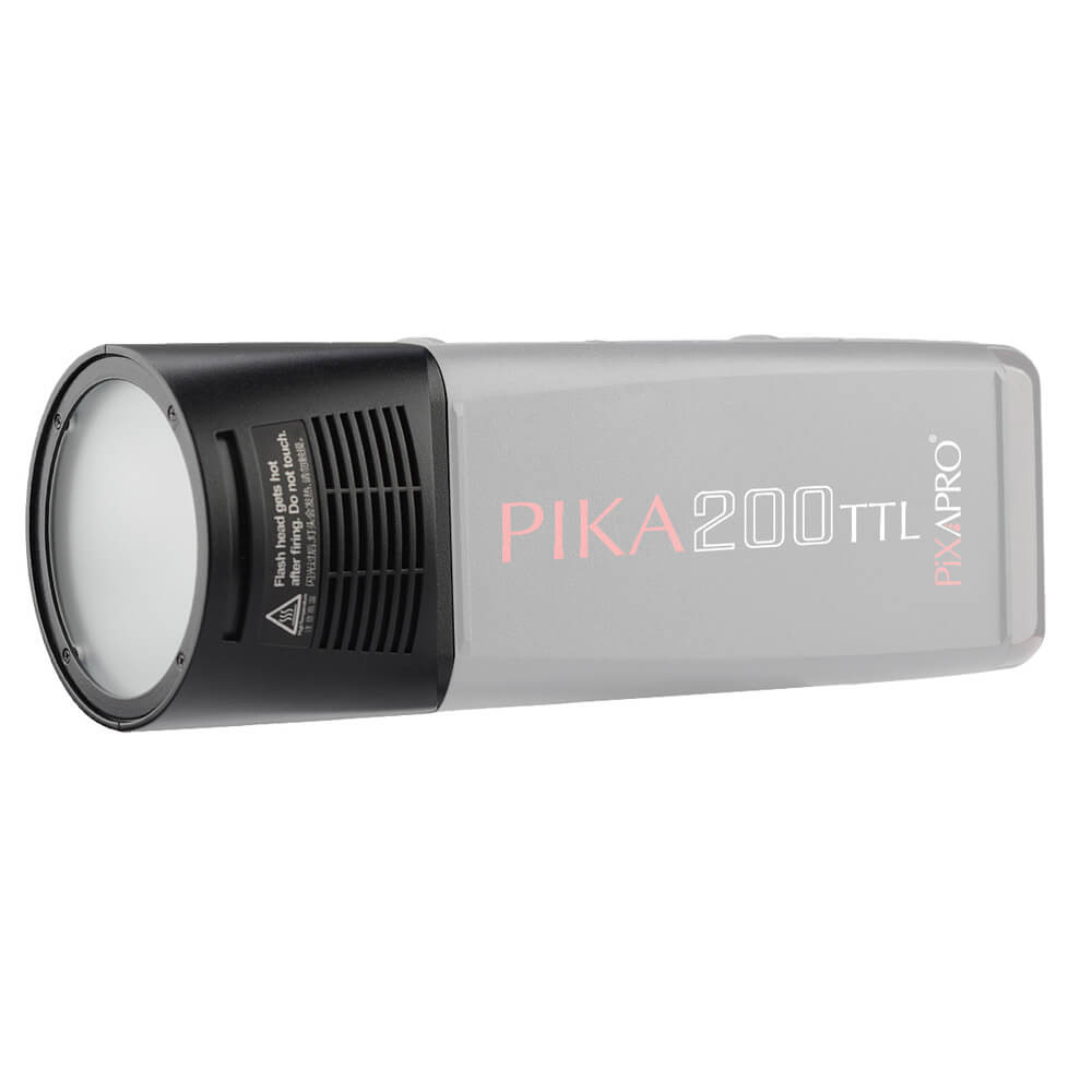 GODOX AD200 Portable Flash Round Head Attachment (H200R) - Perfect for Studio Photography, Outdoor Shoots & On-Location Lighting