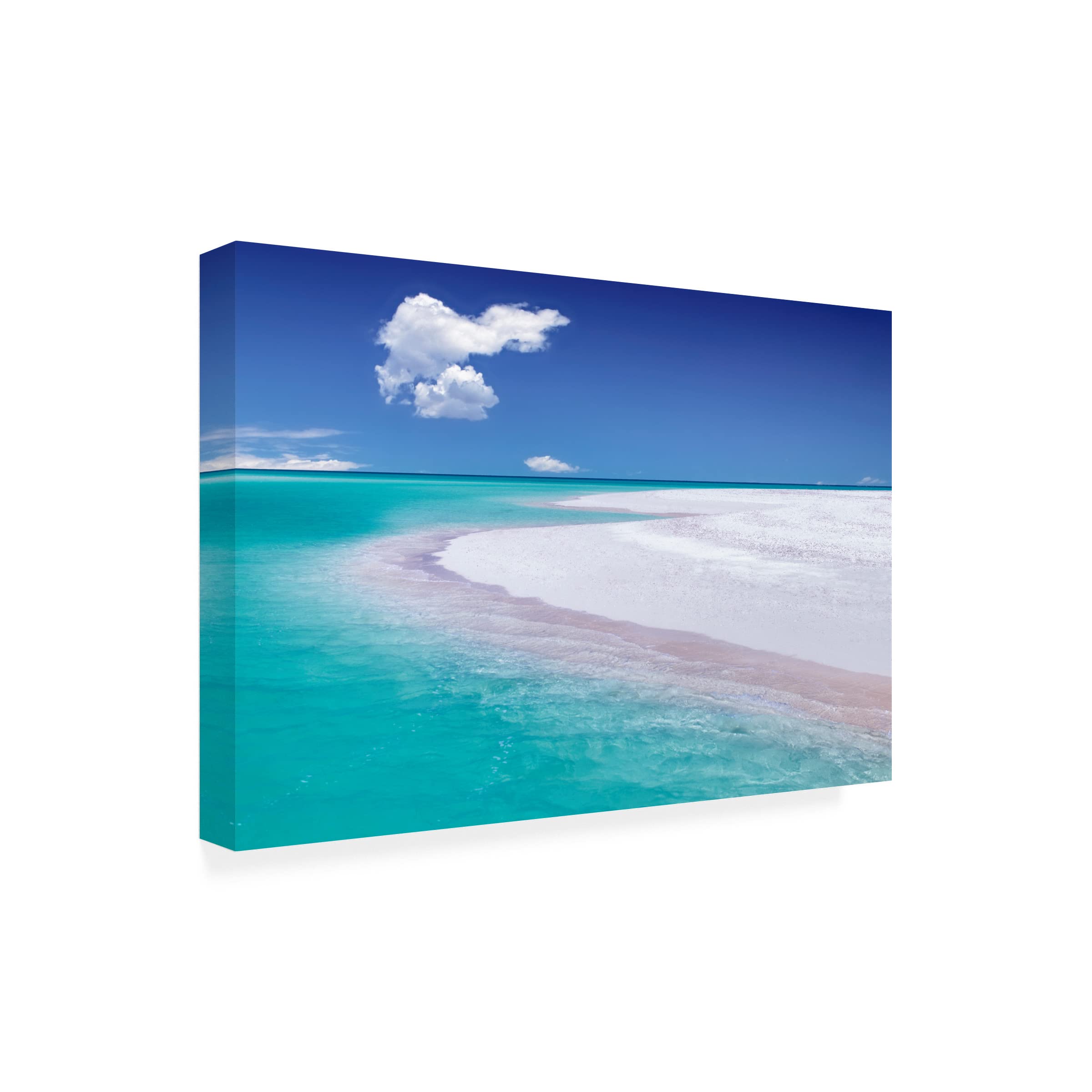 Dennis Frates 'Beach 15' Canvas Wall Art Print - Coastal Decor for Living Room, Bedroom & Office | Trademark Fine Art Collection