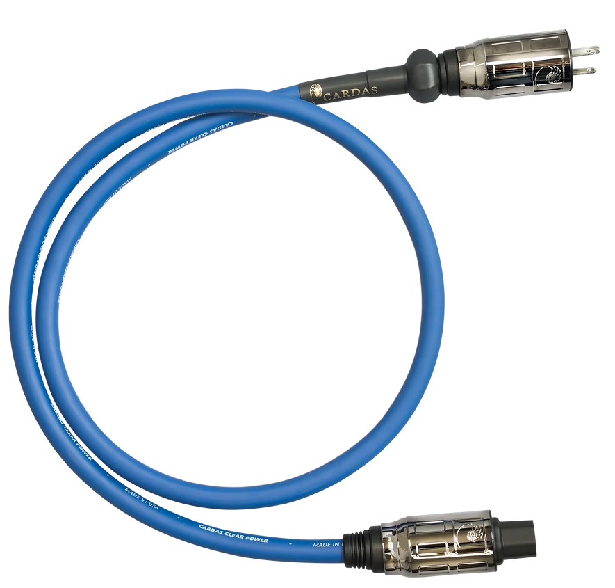 Cardas Clear High-End Power Cord for Audiophile Systems - Perfect for Home Theater & Studio Audio Equipment