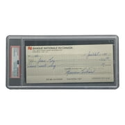Maurice Richard Autographed Montreal Canadiens Hockey Bank Check #46 - PSA/DNA Certified - Rare NHL Memorabilia for Collectors & Hockey Fans - Perfect for Display in Sports Bars, Man Caves & Memorabilia Rooms