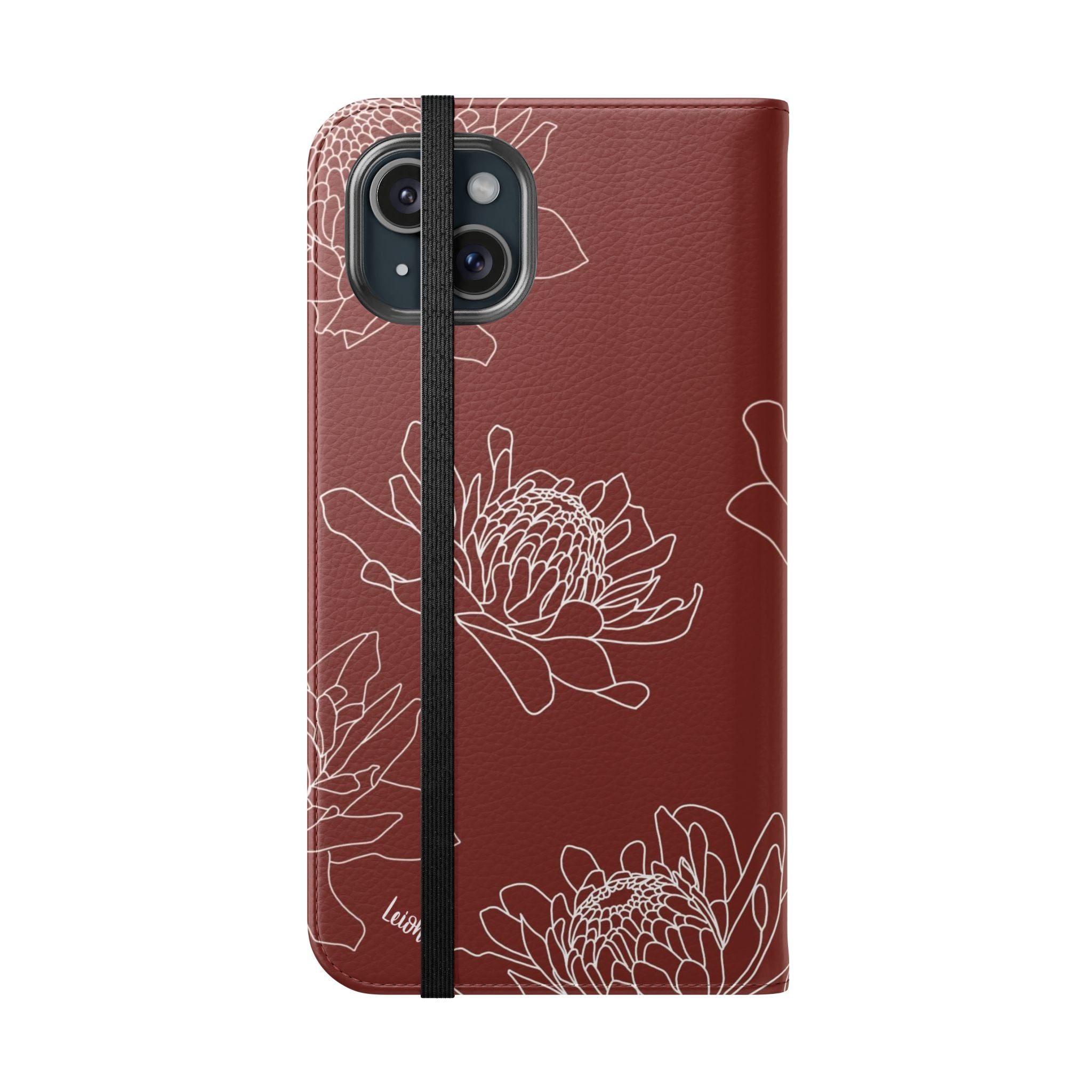Torch Ginger Folio Case - Elegant & Durable Phone Cover for iPhone & Samsung - Perfect for Travel, Work & Everyday Use