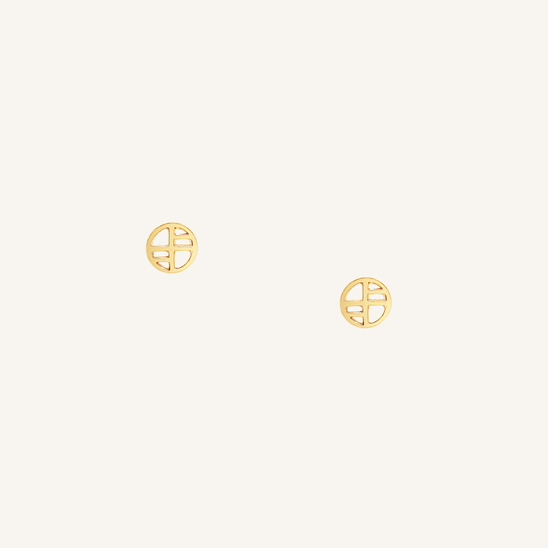 Petite Signature Stud Earrings for Women - Elegant & Minimalist Jewelry for Everyday Wear | Perfect for Office, Date Night & Gifting