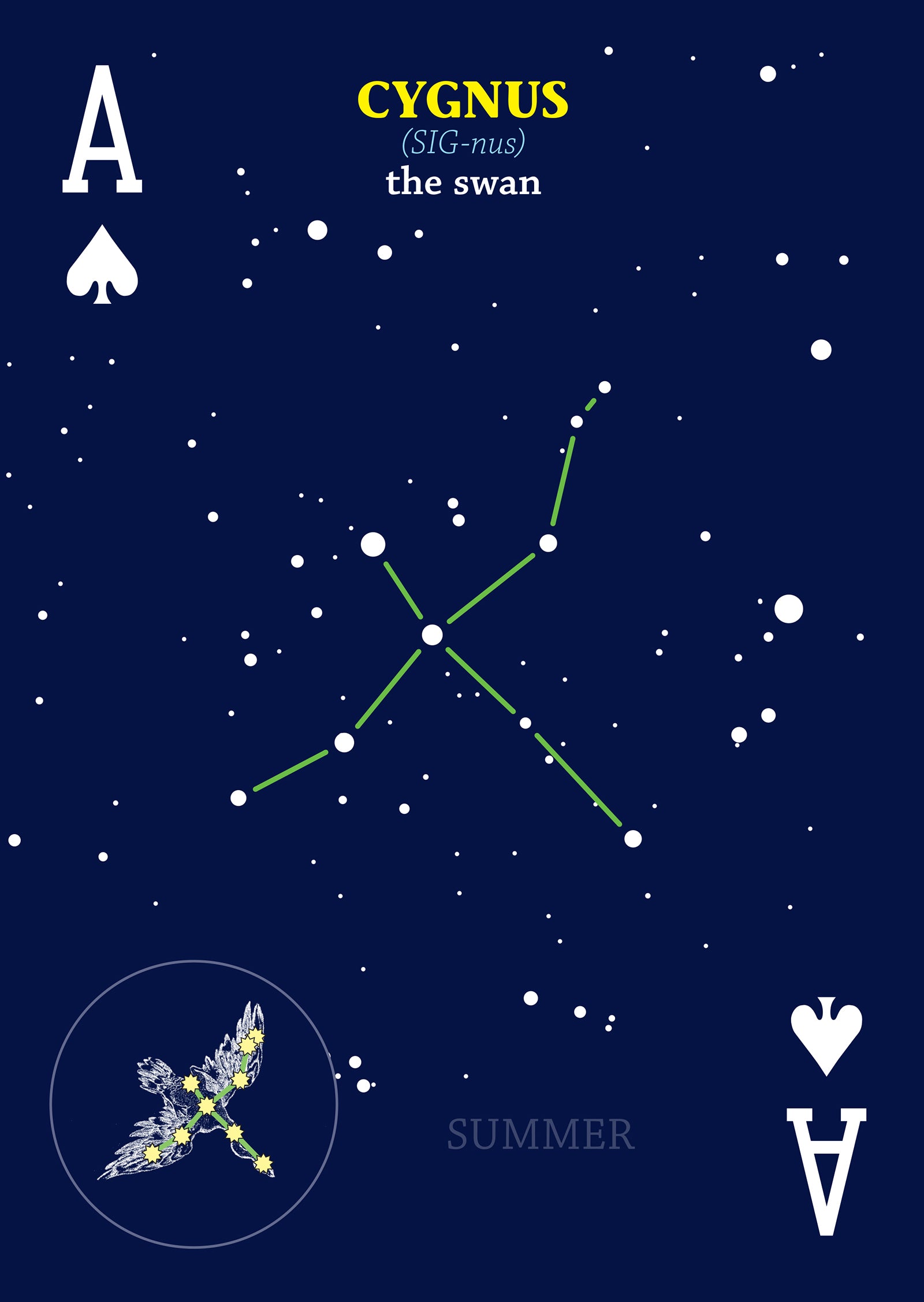 Premium Night Sky Playing Cards - 52 Unique Constellation Designs for Poker, Magic Tricks & Family Game Nights - Perfect for Stargazers & Card Game Enthusiasts