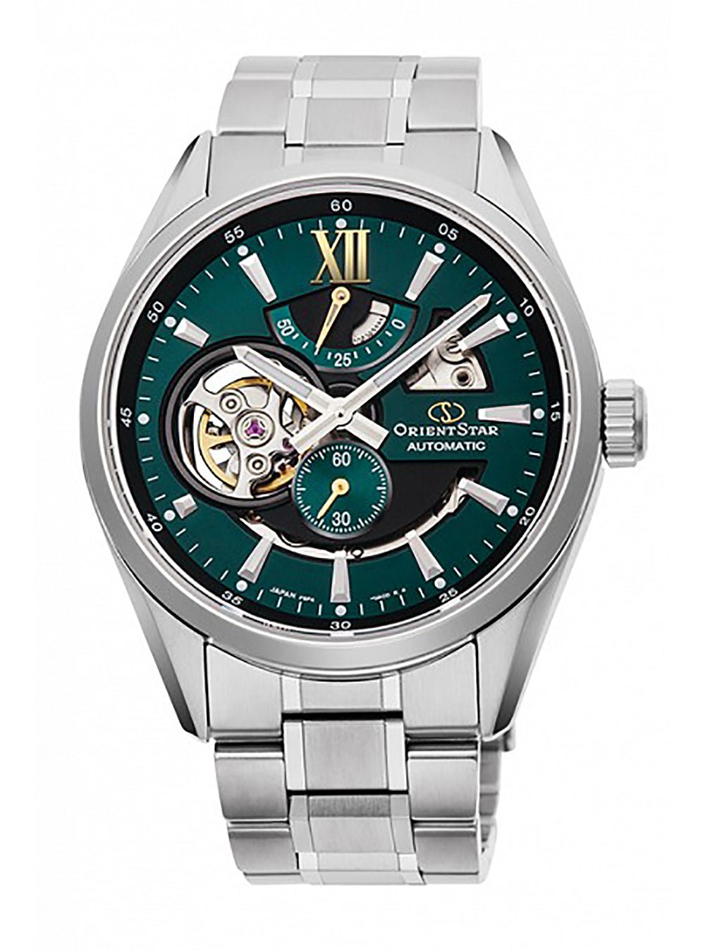 ORIENT STAR Modern Skeleton Watch RK AV0114E - Japanese Made JDM Automatic Timepiece for Men | Perfect for Business, Formal Events & Luxury Gift Giving