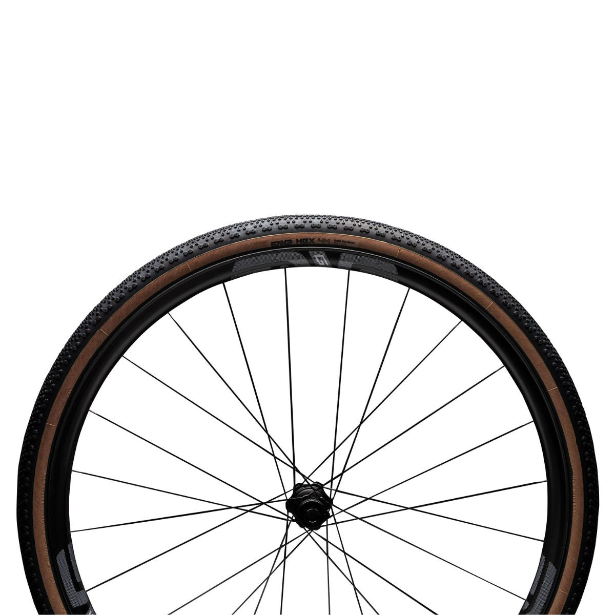 ENVE Hex Gravel Tire - High-Performance Tan Sidewall Gravel Bike Tires for Off-Road Cycling, Adventure Riding & All-Terrain Biking
