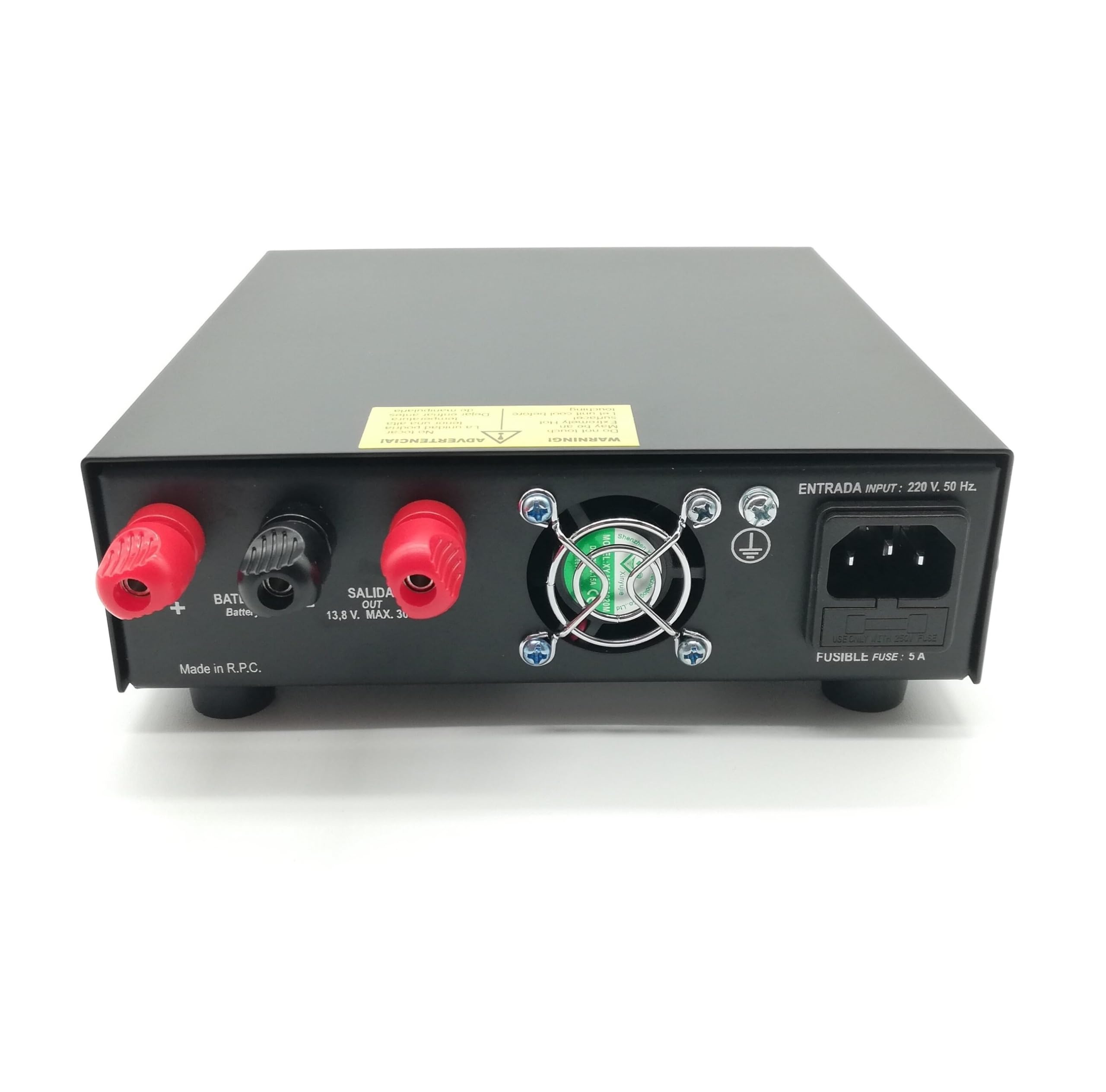 JETFON PC-1335 30A Power Supply with Battery Charger - Universal Power Supply for Electronics, Computers & DIY Projects - Perfect for Home, Office & Workshop Use