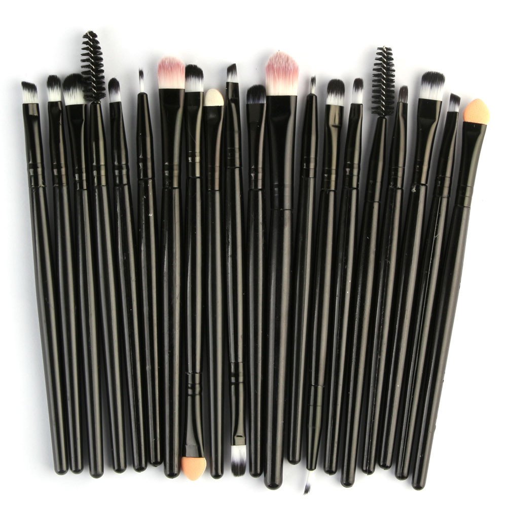 20pcs Makeup Brush Set - Wool & Styling Kit for DIY & Toiletry