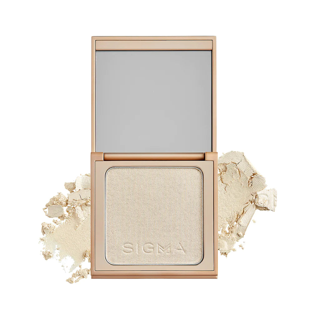 Sigma Beauty Highlighter - Luminous Face Highlighter Powder for Glowing Makeup | Perfect for Contouring, Highlighting & Everyday Glam Looks