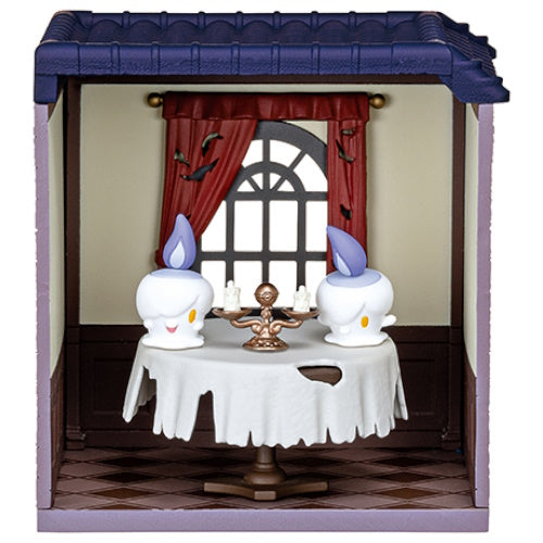 Pokemon Midnight Mansion Vol. 02 Re-Ment Collectible Figure Set - Rare Miniature Display for Anime Fans & Pokemon Collectors - Perfect for Home Decor, Office Display, and Gift Giving