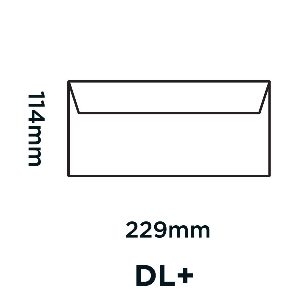 120 GSM Peel & Seal Wallet Envelopes (216) - 114 x 229 mm Creative Colour DL+ Lemon Yellow - Pack of 500 for Mailing, Invitations & Business Correspondence