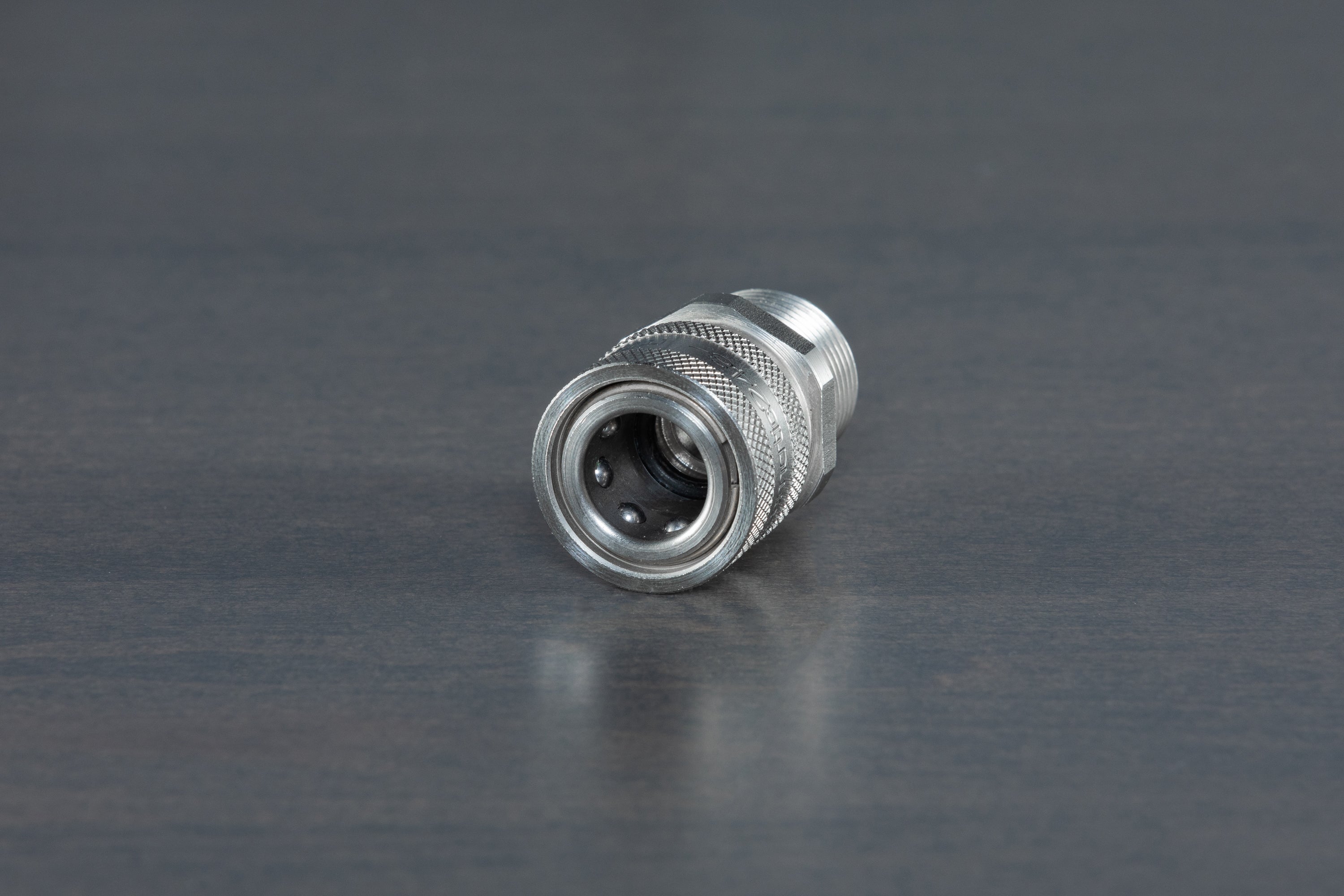 Mosmatic T304 Stainless Steel M22 Male (15mm) to 3/8 Quick Disconnect Coupler - Perfect for Pressure Washers, Car Wash Systems & Industrial Applications