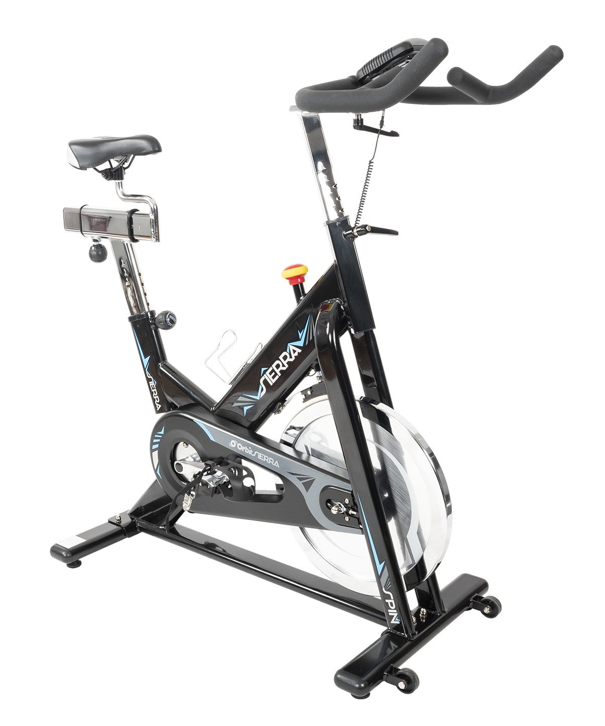 Sierra Spin Bike - Premium Indoor Cycling Exercise Bike for Home Gym, Cardio & Fitness Training - Perfect for Home Workouts, Cycling Enthusiasts & Spin Classes