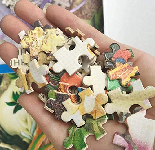 1000 Piece White Mosque Muslim Jigsaw Puzzle for Adults - Wooden Educational Puzzle Toy Gift for Kids Learning & Fun - 500 Piece Cartoon Puzzle for Family Game Night & Classroom Activities