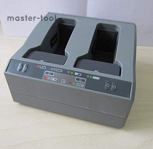 Dual Slot Battery Charger for Trimble GPS & Total Station - Fast Charging, Compatible with Multiple Models - Perfect for Surveying, Construction & Outdoor Navigation