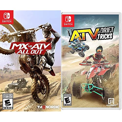 MX vs ATV All Out - Off-Road Racing & ATV Drift Tricks Game for Nintendo Switch | Adventure & Stunt Racing Simulation | Perfect for Family Game Night & Competitive Multiplayer Gaming