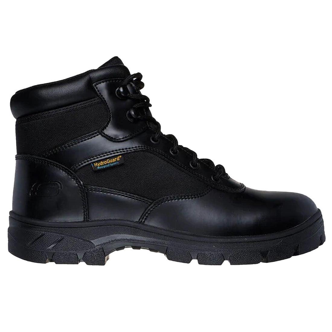 Men's Benen Tactical Wascana Waterproof Boots - Black Relaxed Fit Military Boots for Hiking, Outdoor Work & Winter Wear