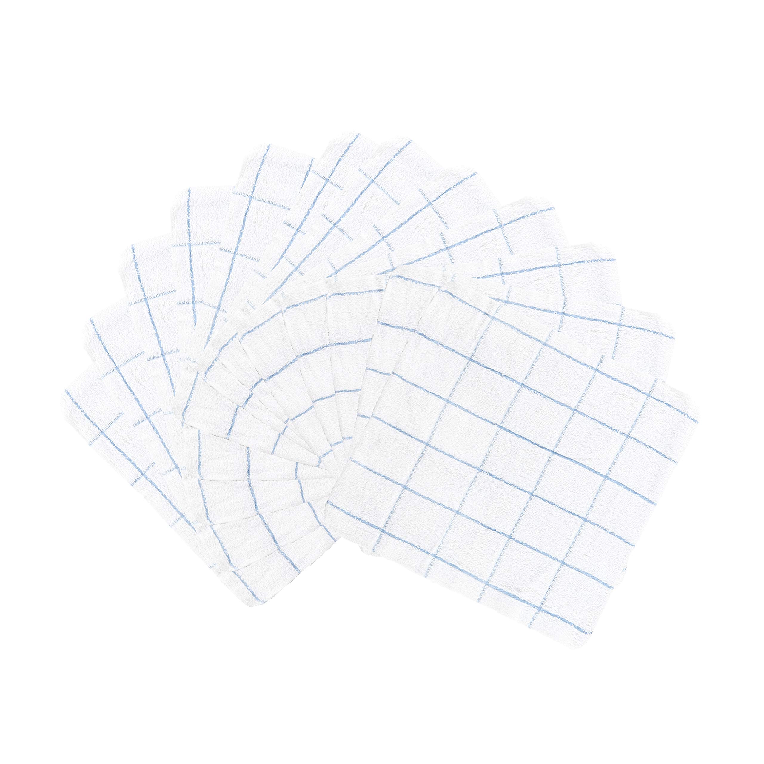 Premium 100% Cotton Terry Dish Towels - Bulk Pack of 144 | Super Absorbent & Quick Dry Kitchen Towels (12