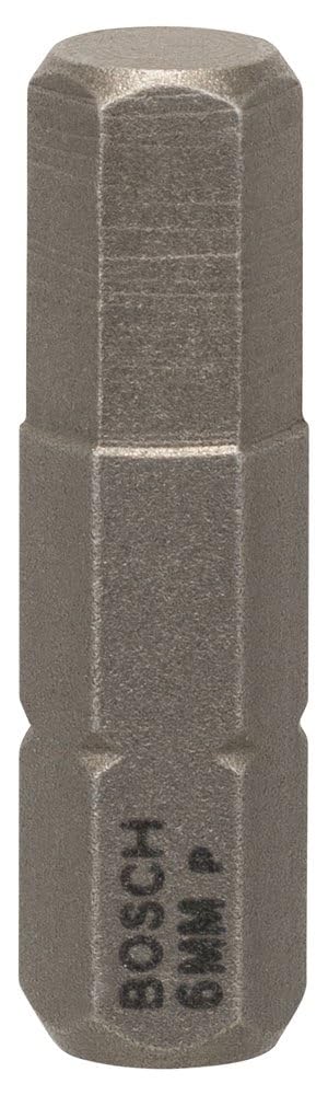 Bosch 2607001728 Extra Hard Screwdriver Bit, 6.25mm Length, Blue - Ideal for Heavy-Duty Construction and DIY Projects