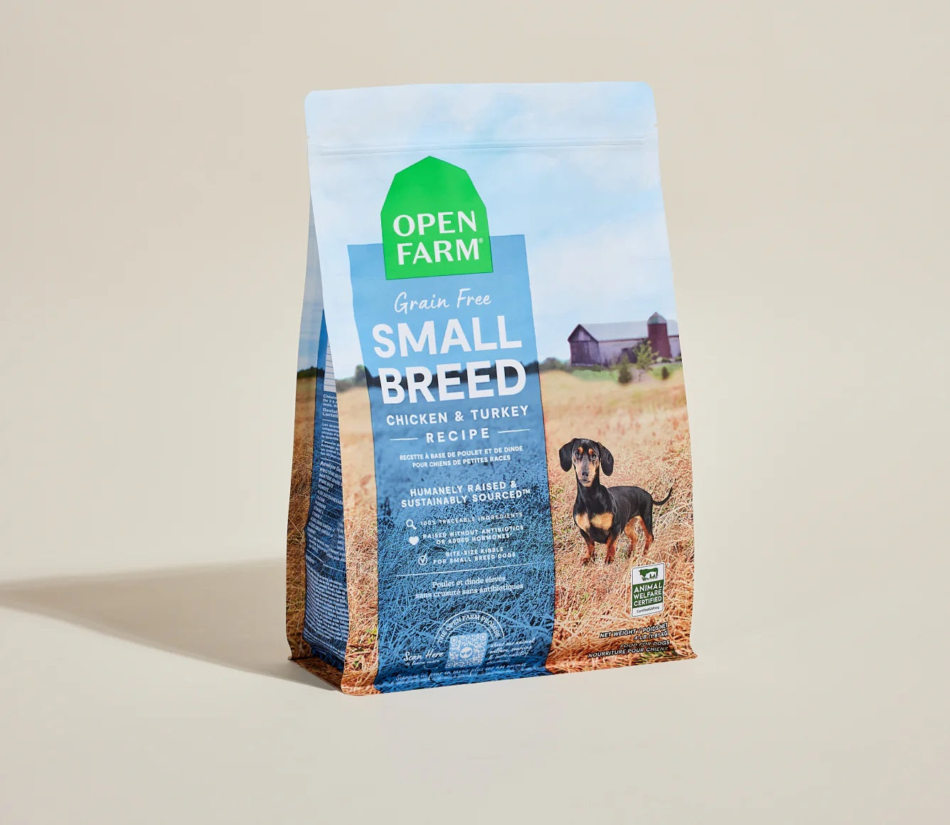 Premium Turkey & Chicken Small Breed Dry Dog Food - High Protein Kibble for Toy & Mini Dogs - Perfect for Indoor & Active Lifestyles