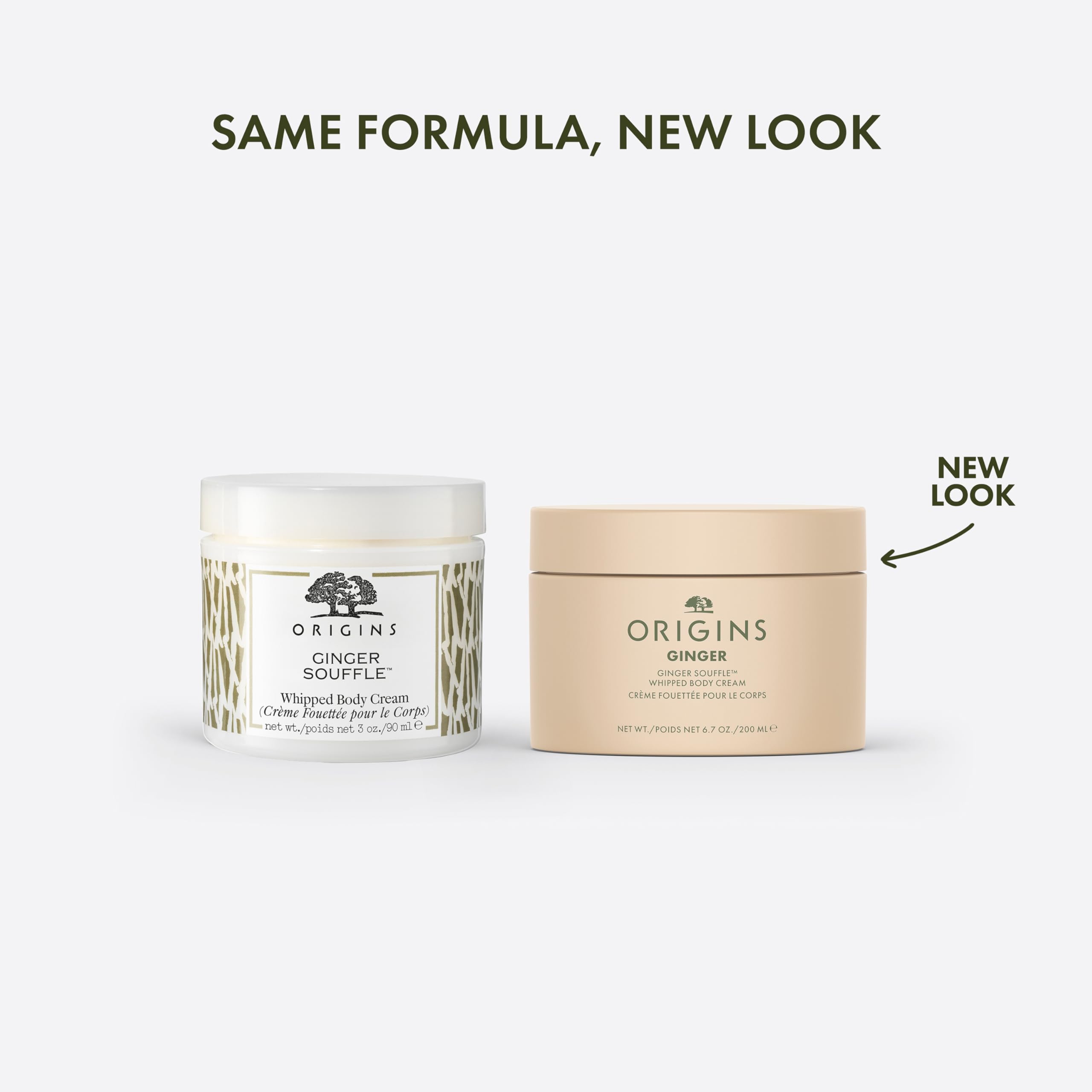 Origins Whipped Body Cream Souffle with Ginger - Hydrating & Nourishing Moisturizer for Dry Skin - Perfect for Daily Use & Spa Nights