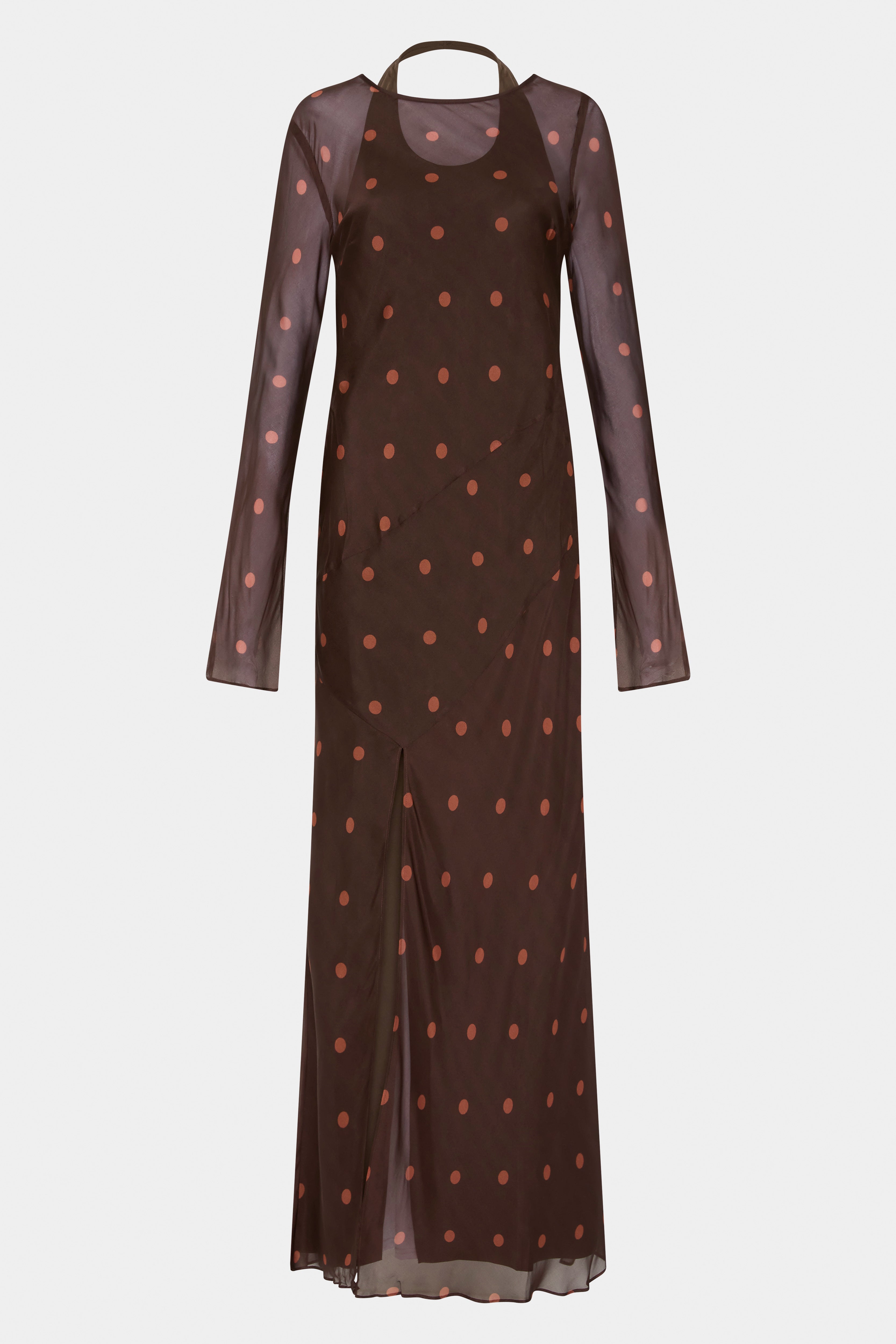 Elegant Toni Long Sleeve Dress for Women - Flowy Casual & Party Wear - Perfect for Office, Date Night and Special Occasions