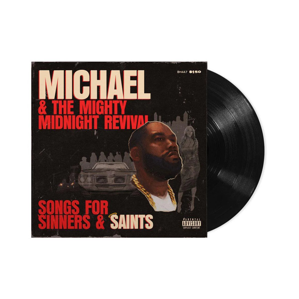 Killer Mike - Michael & the Mighty Midnight Revival: Songs for Sinners and Saints Vinyl LP | Limited Edition Gospel Hip-Hop Record | Perfect for Music Collectors & Soulful Listening