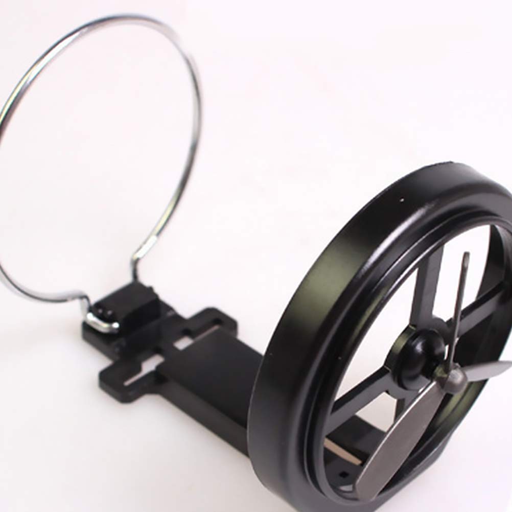 BESPORTBLE 2Pcs Car Folding Beverage Rack with Outlet Fan - Black Cup Holder & Summer Cooling Fan for Car, Perfect for Road Trips and Daily Commutes