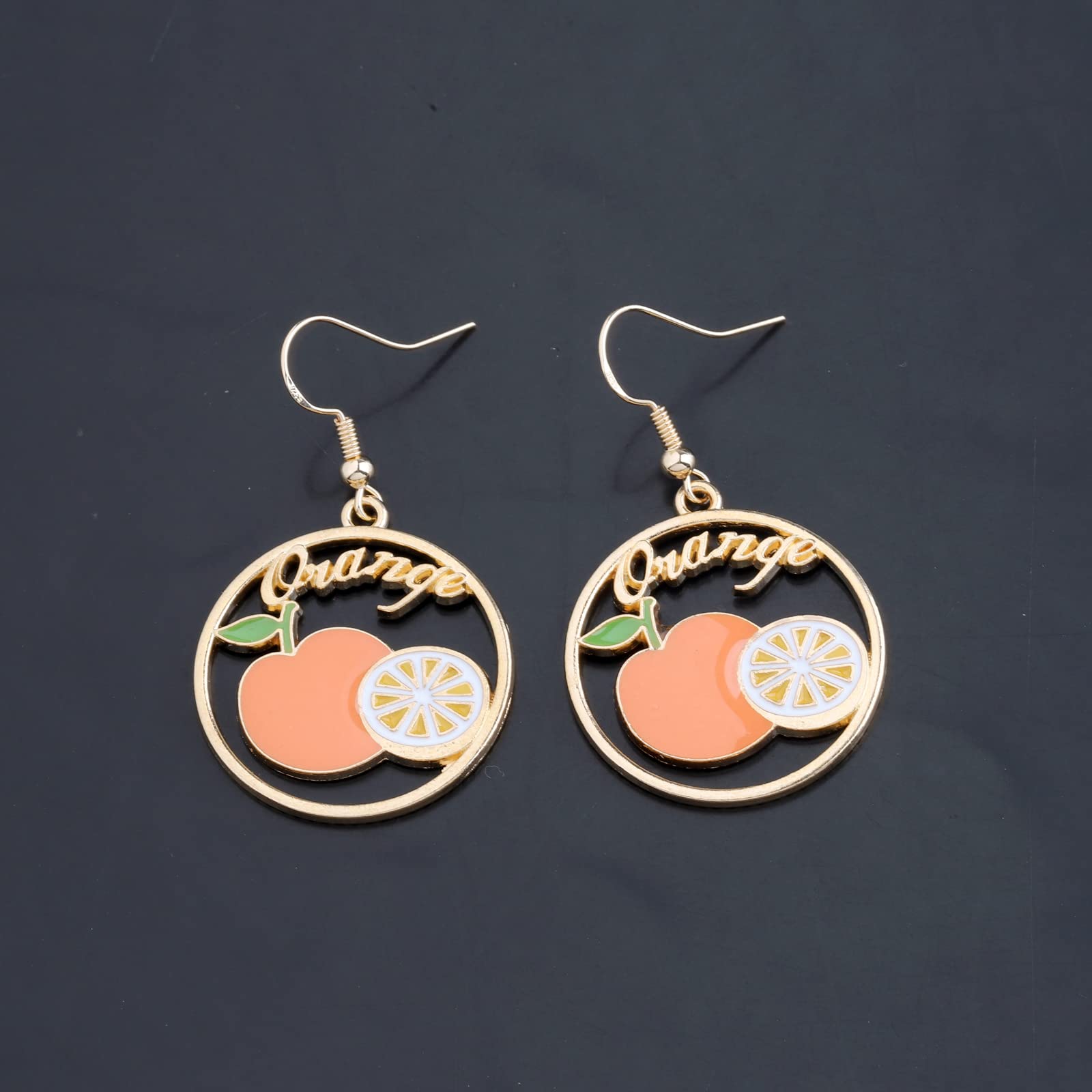 MYOSPARK Fruit Earrings - Stylish Dangle Earrings for Women, Perfect Fruit Lover Gift, Fashion Jewelry for Birthday, Christmas & Holiday Gifts | Great for Summer Outfits, Beach Vacations & Casual Wear