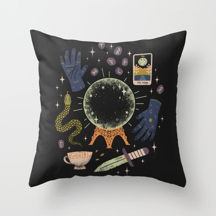 Spooky Halloween Pillowcase - Soft & Comfortable Horror Decor for Bedroom, Living Room, or Party - Perfect for Halloween Decorations & Themed Parties