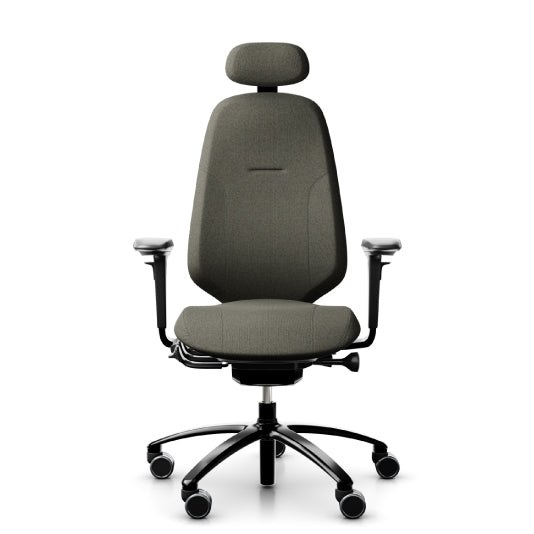 Ergonomic Adjustable Mid Back Task Chair RH Mereo 300 - Home Office Desk Chair with Lumbar Support for Comfortable Working & Studying