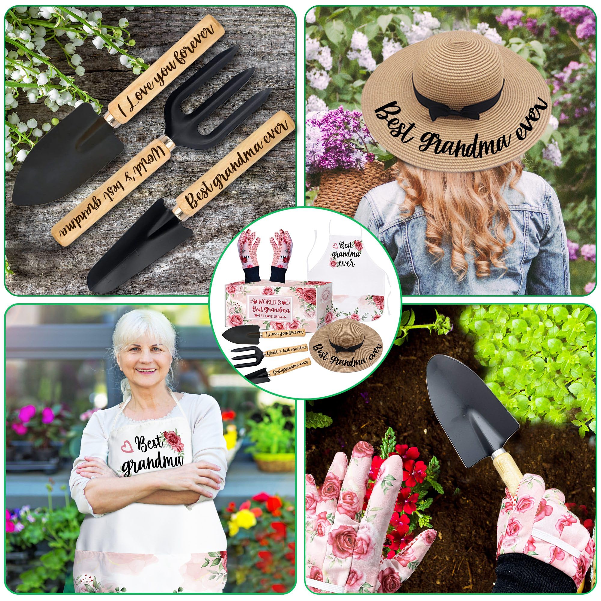 **Best Gardening Tool Set for Grandma's Birthday - Perfect Outdoor Gift for Plant Lovers - Ideal for Planting, Weeding & Landscaping**