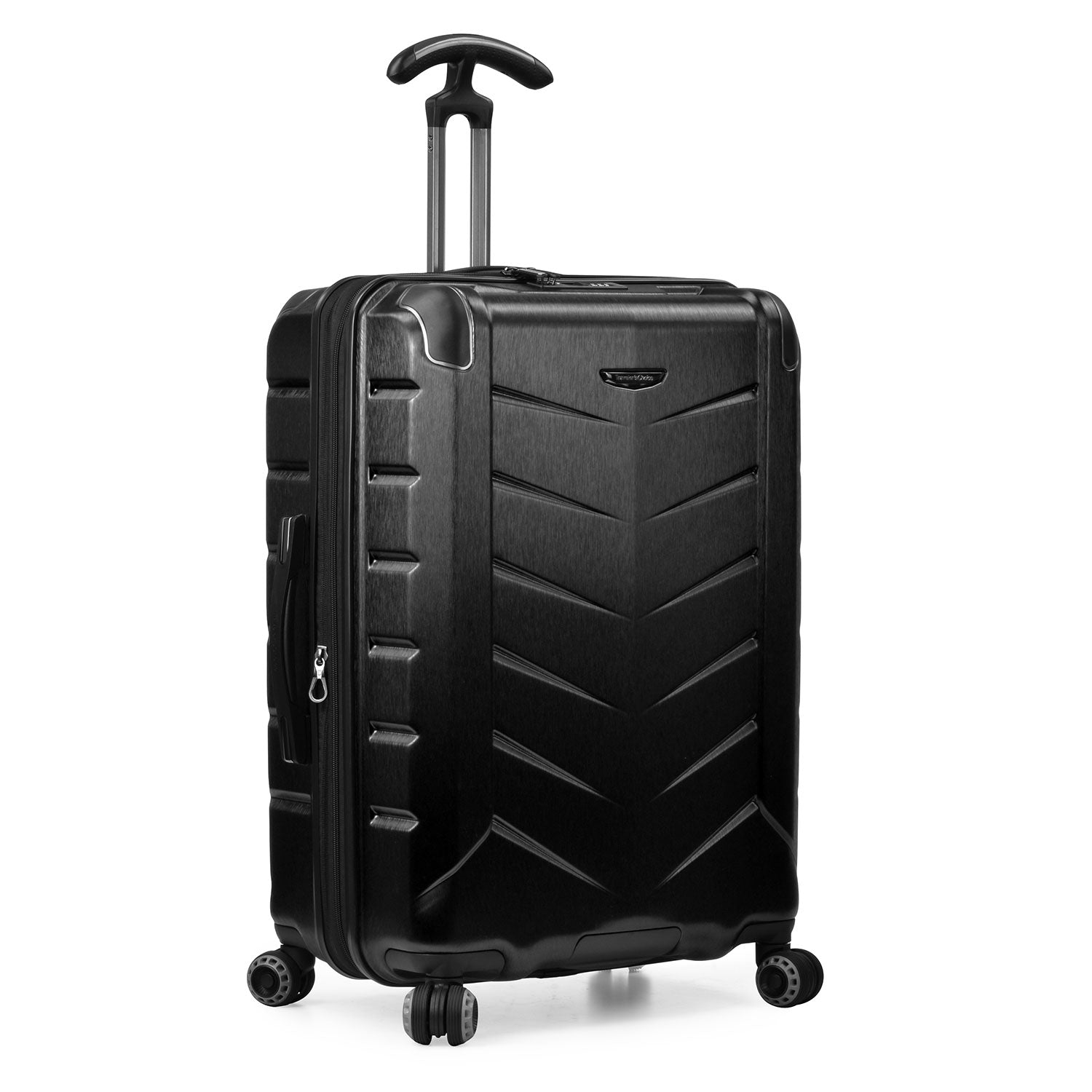 Silverwood II 3-Piece Luggage Set - Lightweight Spinner Suitcase with TSA Lock, Durable Hardshell Carry-On & Check-In Bags for Travel, Business Trips & Vacations