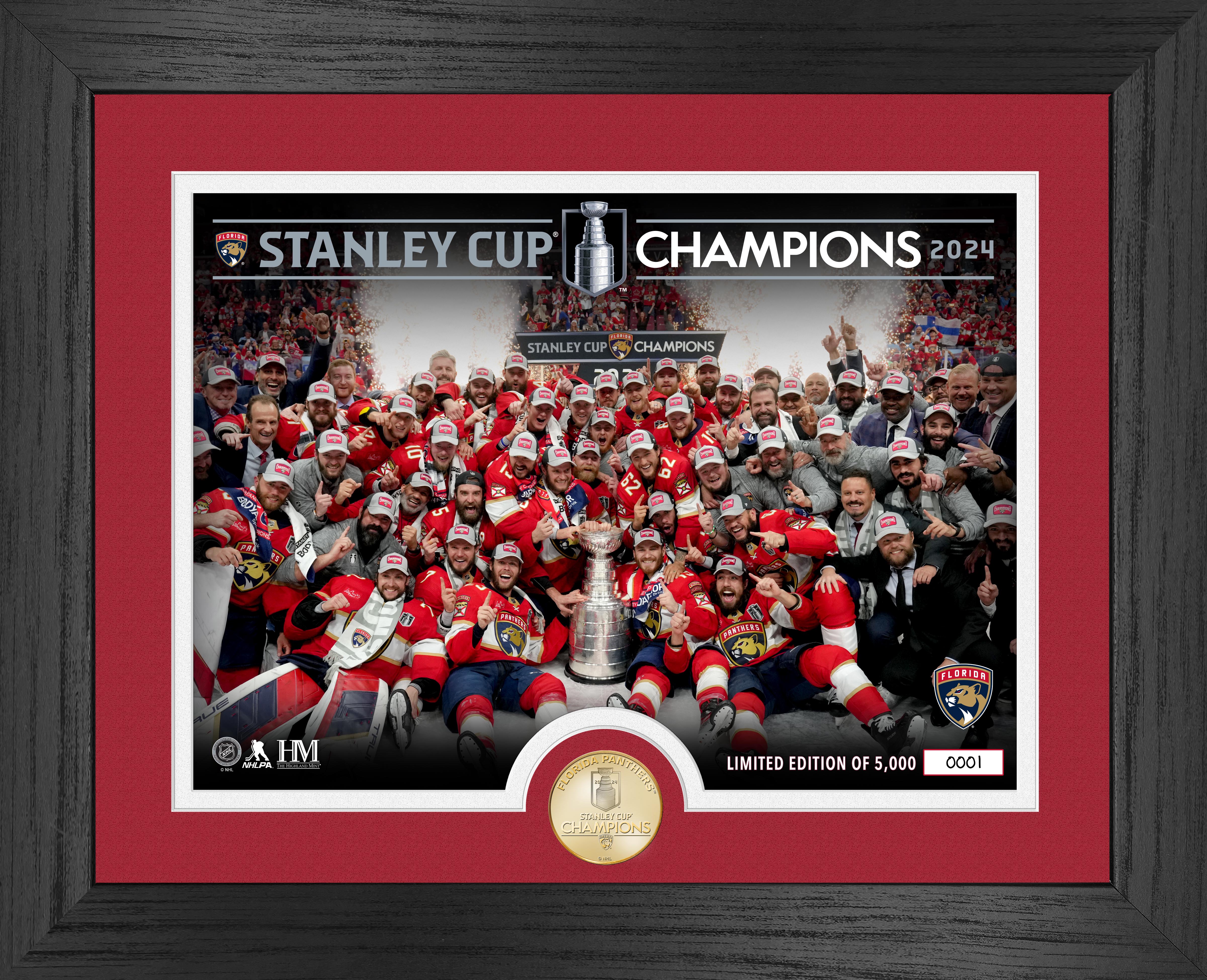 Florida Panthers 2024 Stanley Cup Champions Commemorative Bronze Coin - Limited Edition Collectible for Hockey Fans, Sports Memorabilia Collectors - Perfect for Display Cases, Man Caves, and Sports Themed Gifts