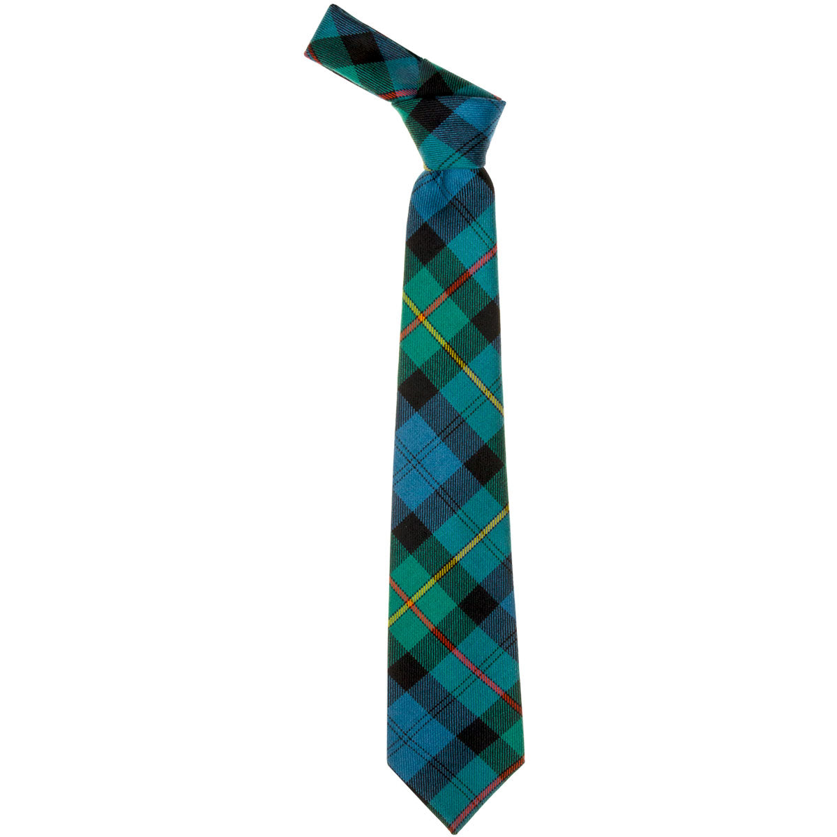 MacEwan Ancient Tartan Tie - Classic Scottish Plaid Necktie for Men | Perfect for Weddings, Business & Formal Occasions