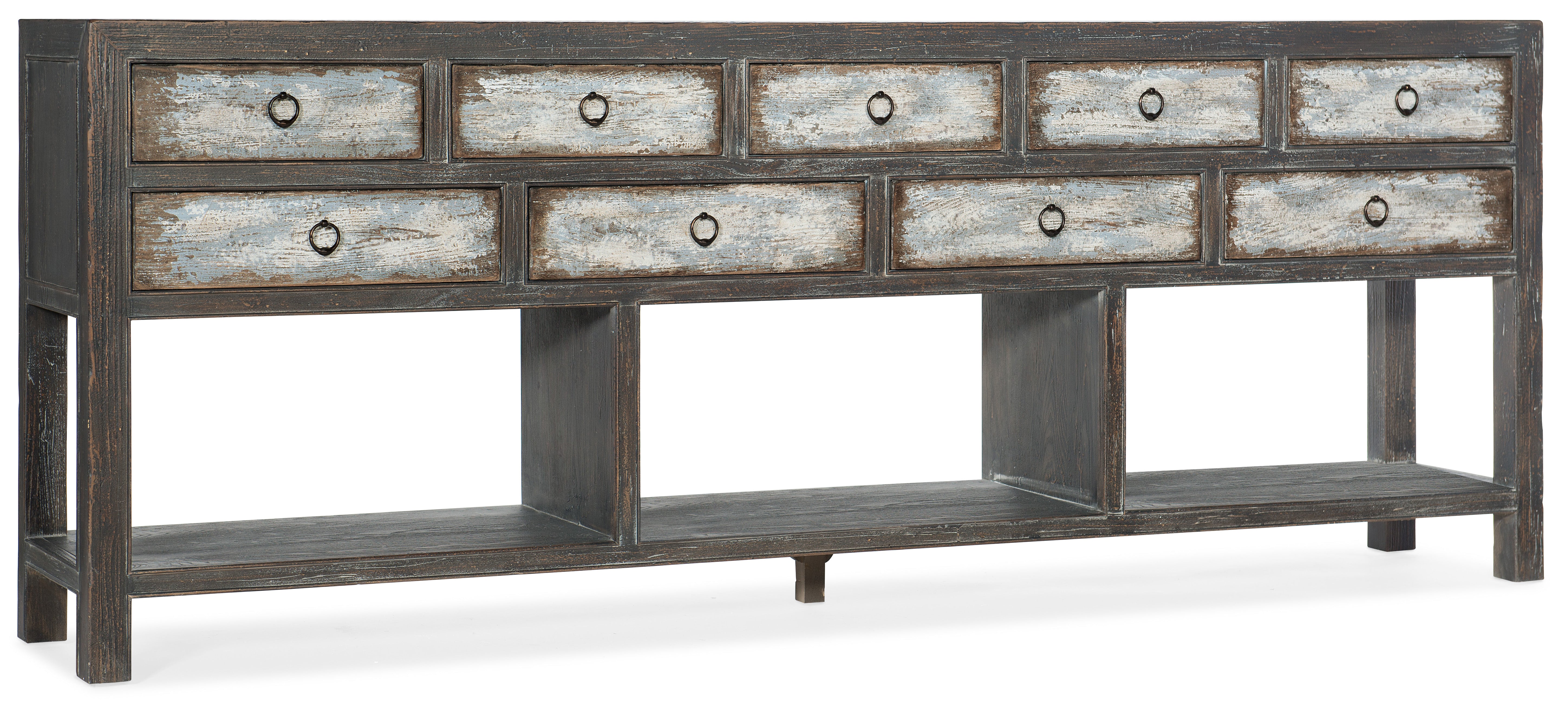 Beaumont Console Table - Modern Farmhouse Entryway Furniture with Storage Shelf for Living Room, Hallway & Foyer Decor