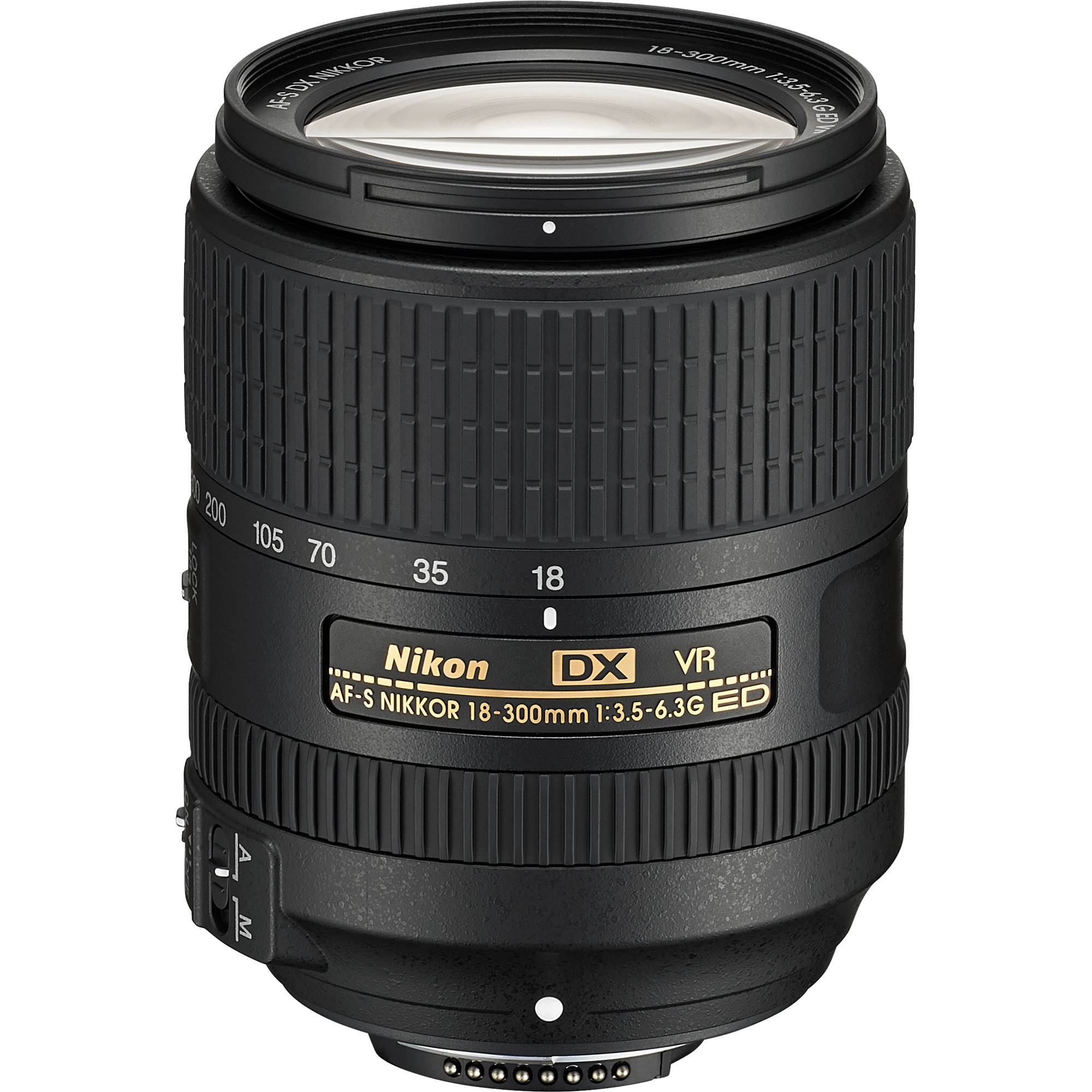 Nikon AF-S NIKKOR DX 18-300mm f/3.5-6.3G ED VR Lens for DSLR Cameras - Perfect for Travel, Wildlife & Sports Photography