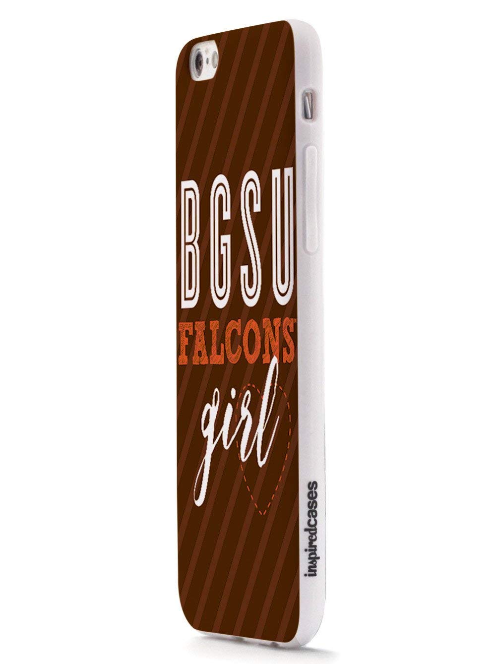 BGSU Falcons Inspired iPhone 8 Plus Case - 3D Textured Protective Cover with Shock Absorption | Perfect for School Spirit, Daily Use & Sports Fans (Compatible with Apple iPhone 8 Plus)