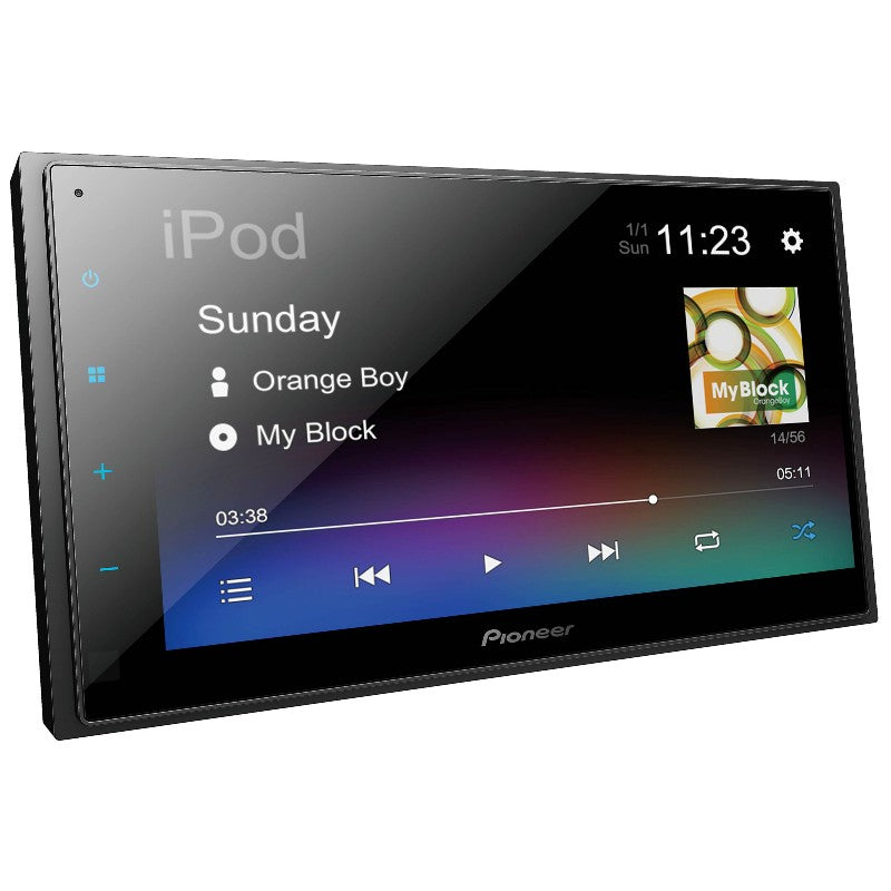 Pioneer DMH 341EX Digital Multimedia Receiver - Bluetooth, Apple CarPlay & Android Auto - No CD Player | Perfect for Car Audio Upgrades & Hands-Free Driving
