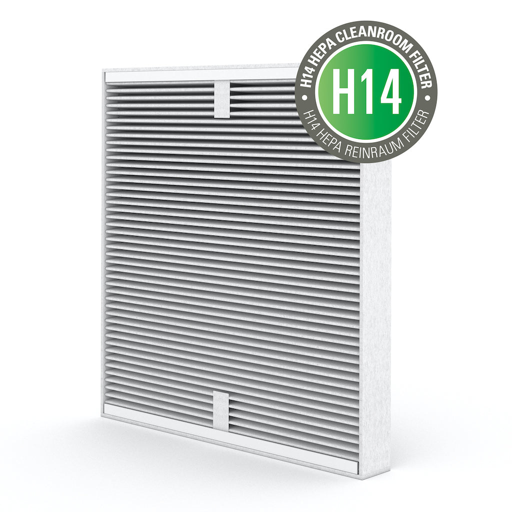 ROGER and ROGER BIG Dual Filter™ H14 HEPA + Activated Carbon Air Purifier Replacement Filter - For Home, Office, and Allergy Relief