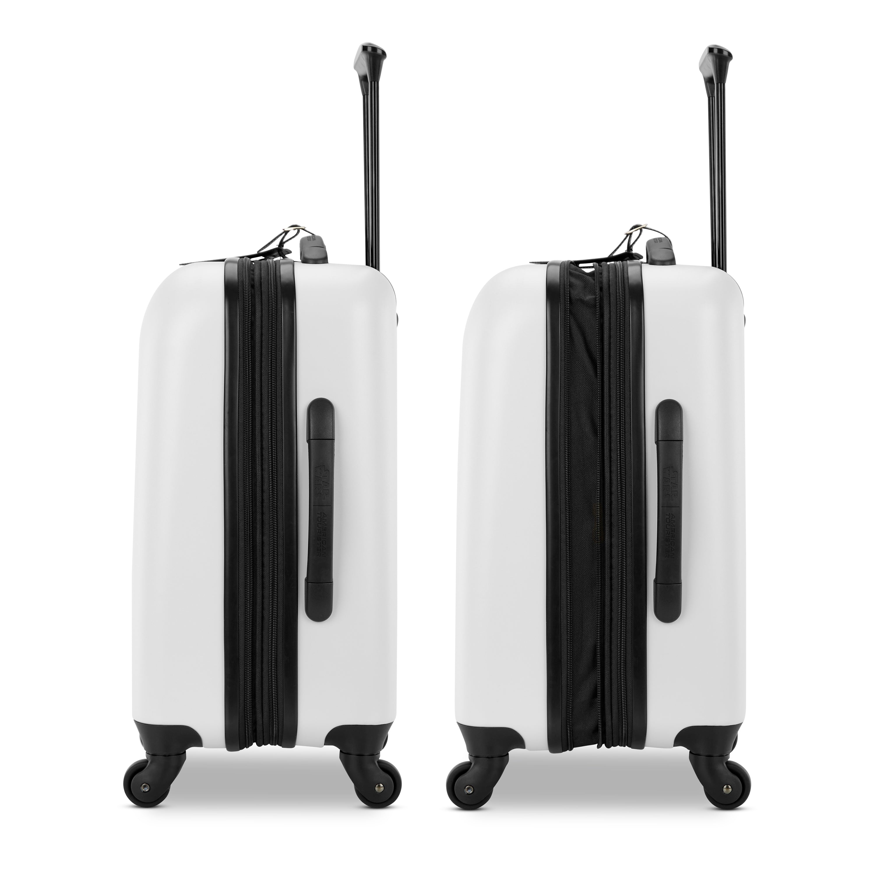 Star Wars Storm Trooper Hardside Carry On Luggage - Lightweight Durable Suitcase for Air Travel, Business Trips & Cosplay Events | Officially Licensed Disney Collectible