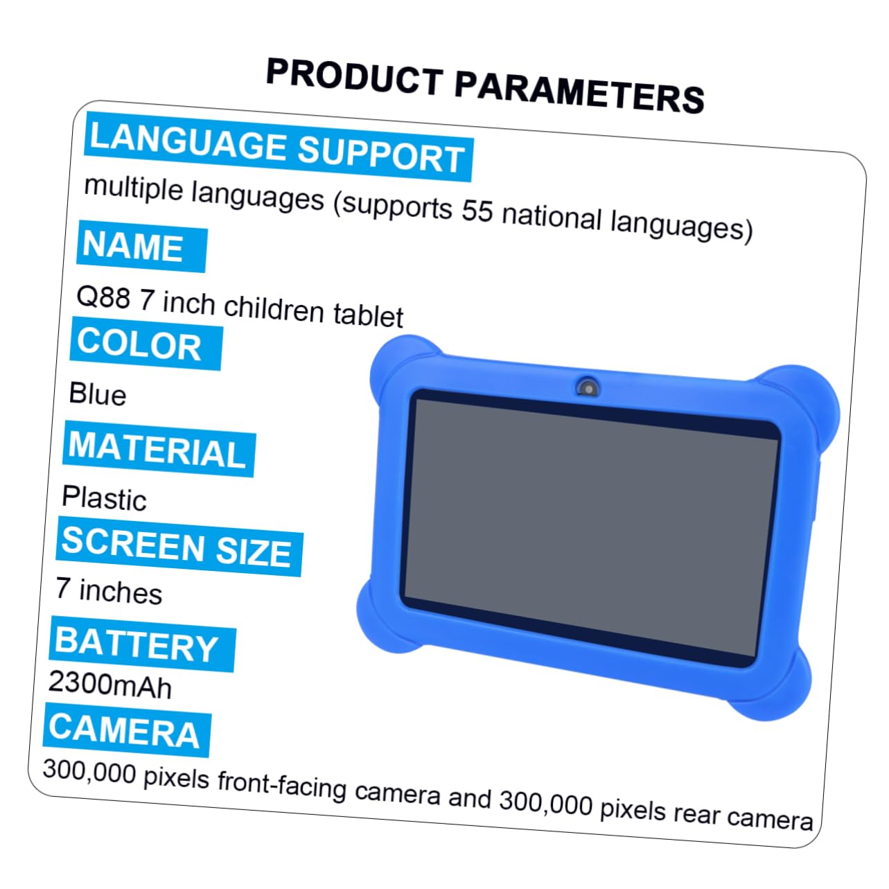 OSALADI 2-Pack Kids Learning Tablet with WiFi - Educational Pad for Children, Toddler Computer with Parental Controls | Perfect for Homeschooling, Travel & Early Learning