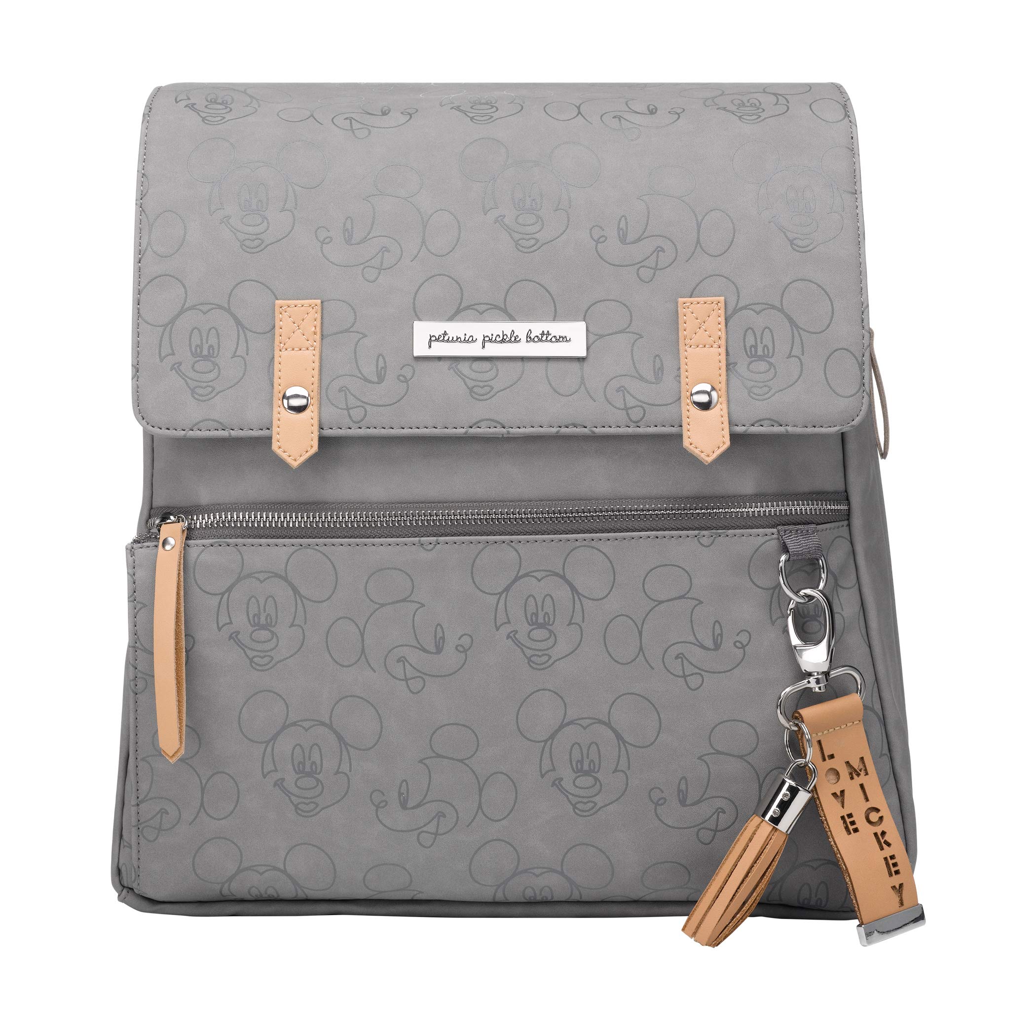Petunia Pickle Bottom Meta Backpack - Stylish Unisex Laptop Backpack with Mickey Mouse Design | Spacious & Sleep for Work, Travel & School | Perfect for Professionals & Students
