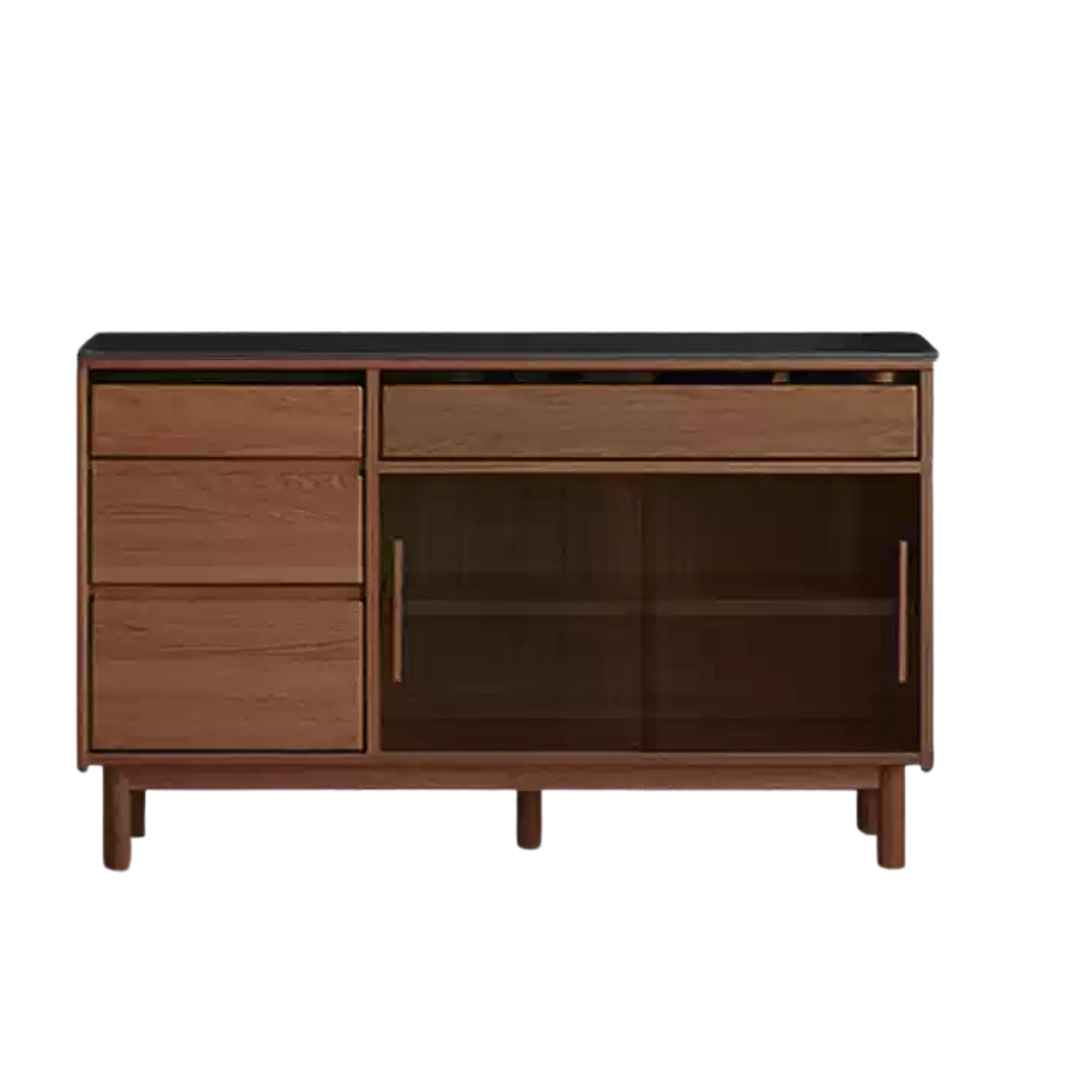 59.2x 15.7x35.9 inch  /150.4x40.4x91.2 сm /Walnut Color  / Sideboard