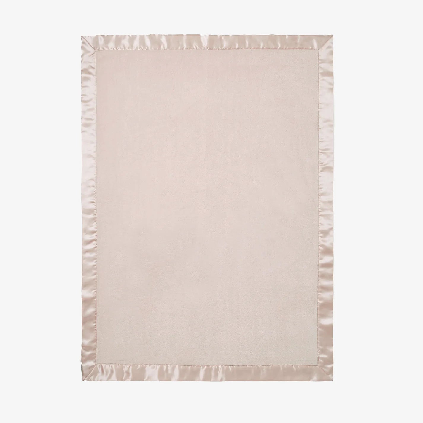 Soft Pale Pink Fleece Baby Stroller Blanket - Cozy & Warm for Newborns & Toddlers - Perfect for Strollers, Car Seats & Nursery Naps