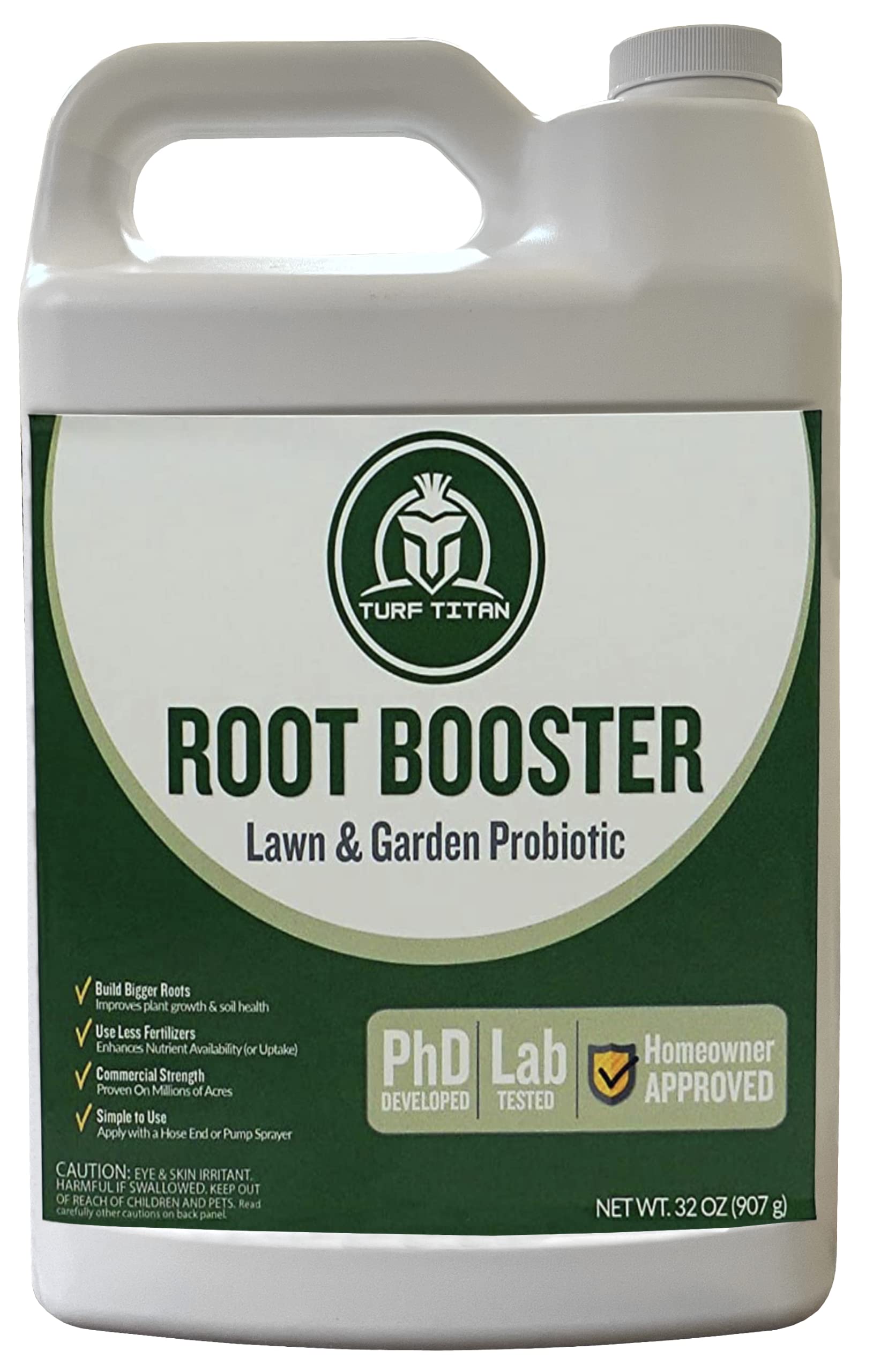 Organic Root Booster Concentrate for Lawn & Garden - Enhances Root Growth, Soil Conditioning & Plant Stimulation - Improves Nutrient Uptake & Water Drainage - Ideal for Trees, Shrubs, Flowers & Vegetables - 1 Gallon - Perfect for Home Gardening, Landscaping & Organic Farming
