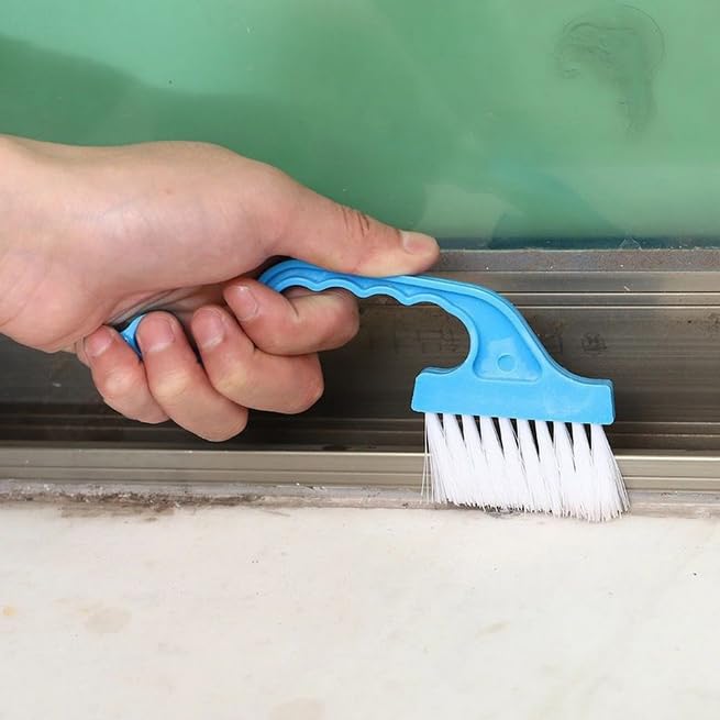 6pcs Magic Window Track Cleaner Set - for Door & Window Groove Cleaning - Home & Office Use