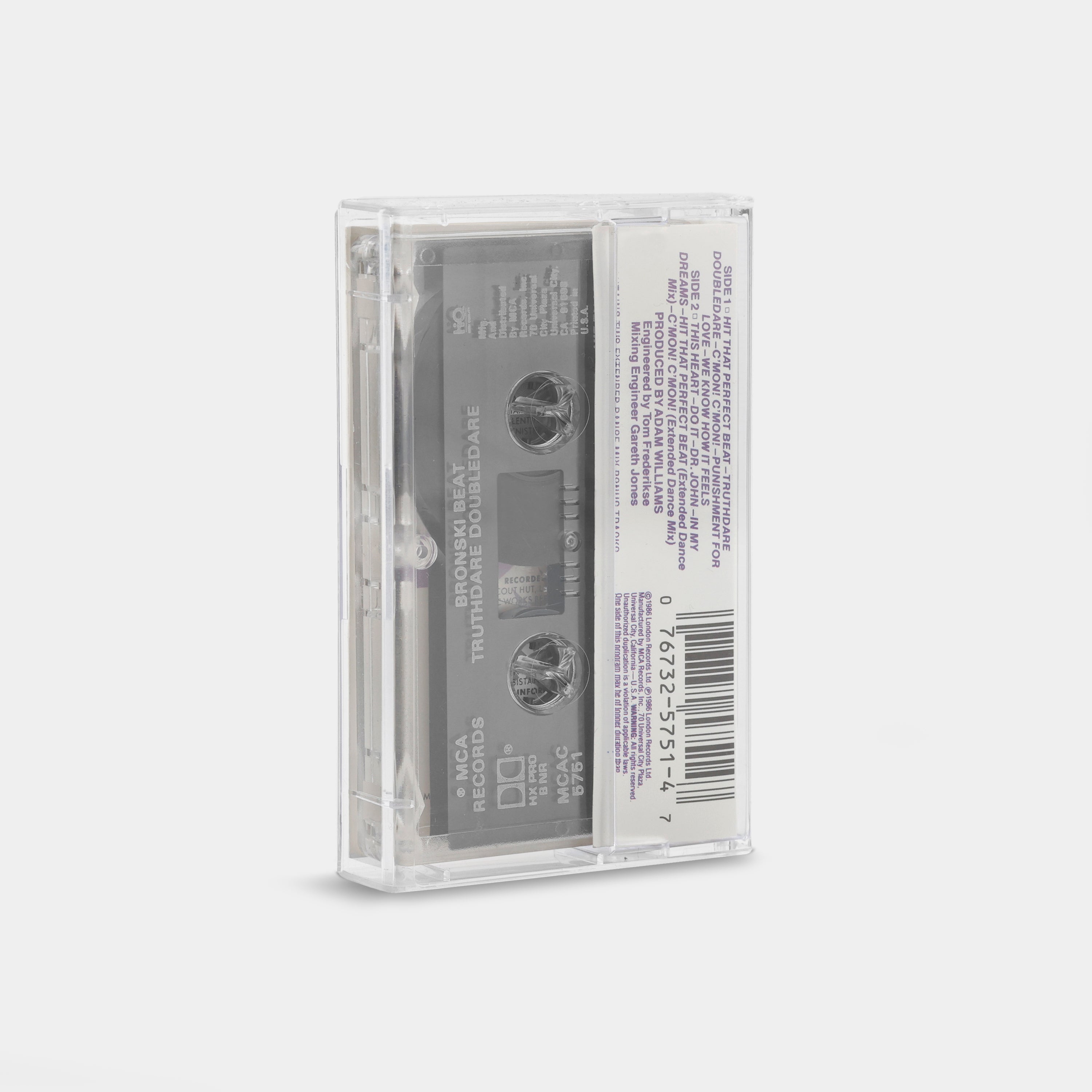 Bronski Beat Truthdare Doubledare Cassette Tape - Vintage 80s Music Collectible - Perfect for Retro Music Lovers & Cassette Tape Collectors